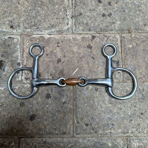 Shires Hanging Cheek Copper Lozenge 5” Bit